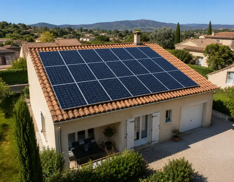 Prime à l'autoconsommation panneaux solaires Pezens — aide financière de l'État